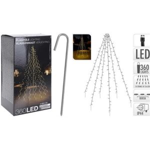 Vlagenmaast verlichting 8 m