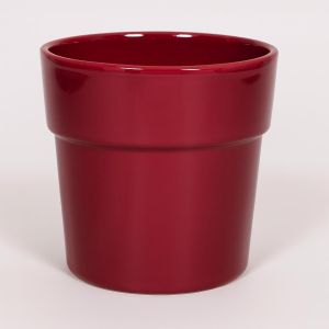 Orch. Pot Rim D13.5 H12.5cm es12 Wijnrood.jpg Studio White