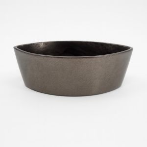 Oval Schaal Brons Studio White