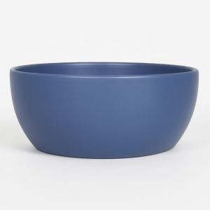 Schaal Boule Nachtblauw D24,5H9,5cm Studio White