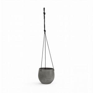 165389 Hanging pot Esra Studio White