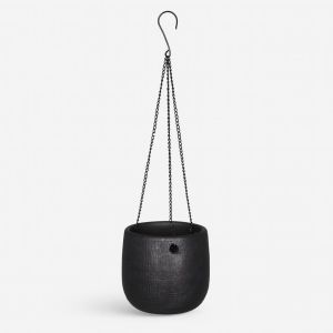 Hangpot Mira D16 H14cm Industrieel Zwart.jpg Studio White